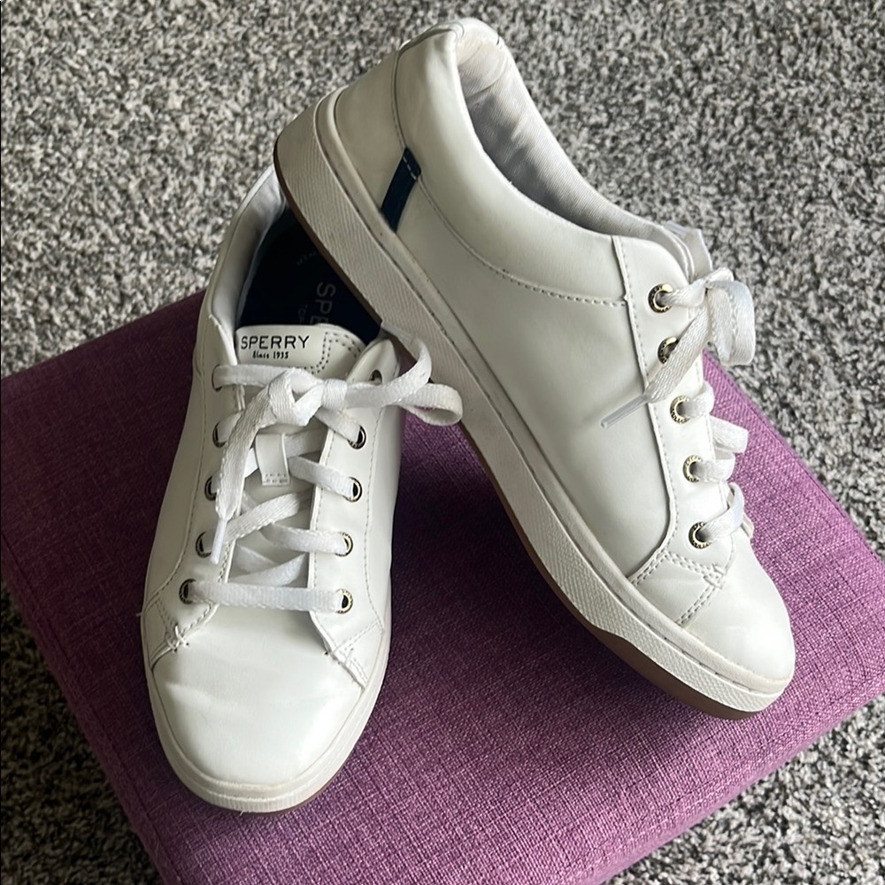 Sperry Women's White Sneakers